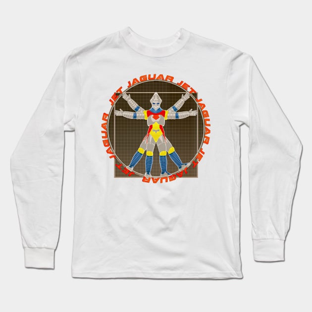 Jet Jaguar Long Sleeve T-Shirt by Digiwip